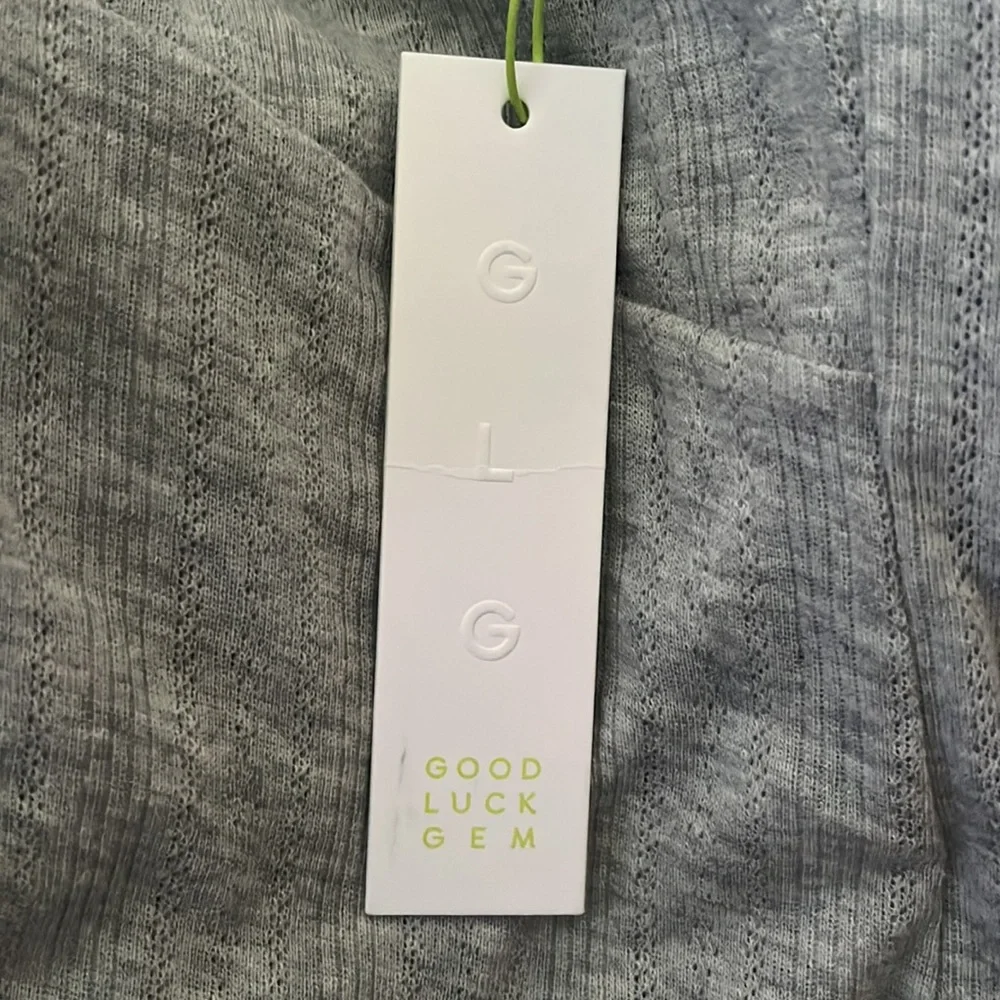 Tied Grey Going-Out Top - Picture 4 of 4